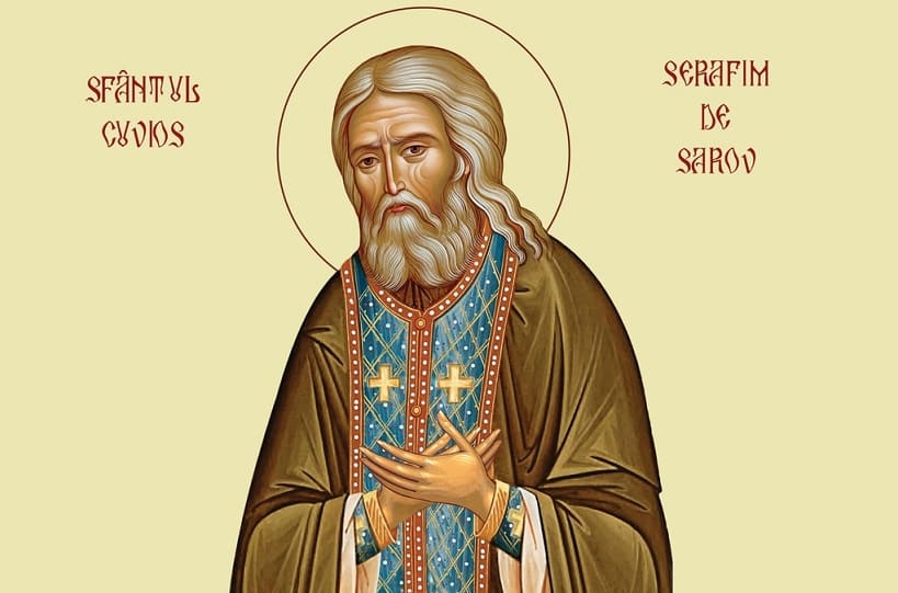 Calendarul zilei 2 ianuarie: Sfântul Serafim de Sarov
