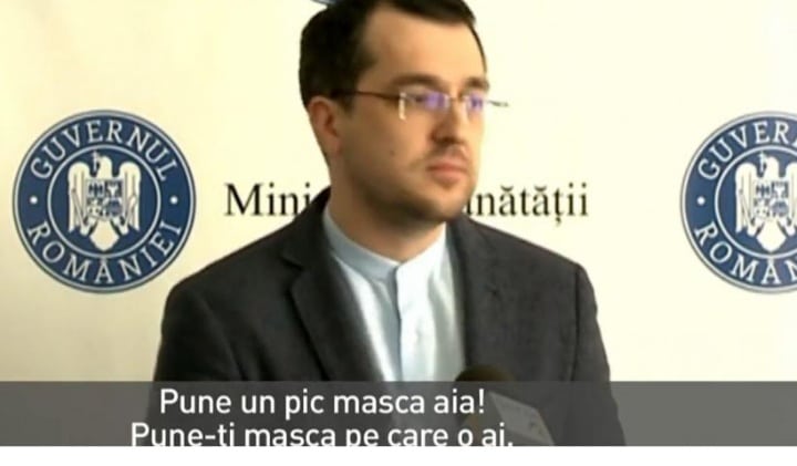 VIDEO: Vlad Voiculescu nu poartă mască! Gafe monumentale la conferința de presă