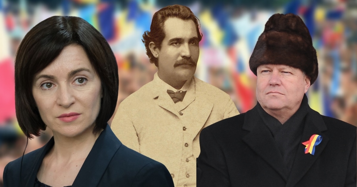 Poporul român, condus de doi mancurți: Iohannis și Sandu au uitat de Eminescu