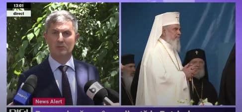 Dan Barna a ieșit ”șifonat” de la întâlnirea cu Patriarhul Daniel