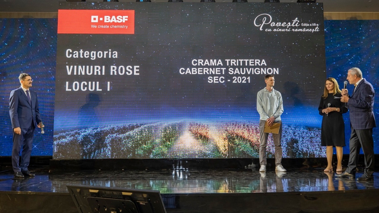 Vinurile câștigătoare în competiția BASF „Povești cu vinuri românești”, ediția 2022
