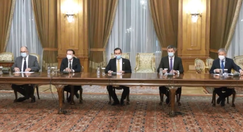 PNL, USR-PLUS și UDMR au semnat Acordul de Guvernare. Cîțu-premier, Orban- președinte Camera Deputaților, Anca Dragu- președinte Senat