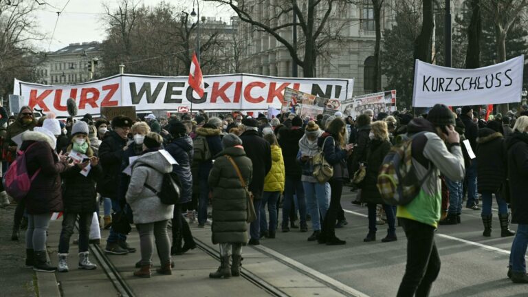 FOTO* Kurz muss weg! Zeci de mii de austrieci au ieșit din nou în stradă