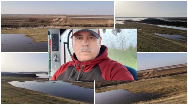 Fermierul Ștefan Muscă: ”La MADR și ANIF sunt angajați incompetenți! Stau cu terenurile inundate de o lună!”