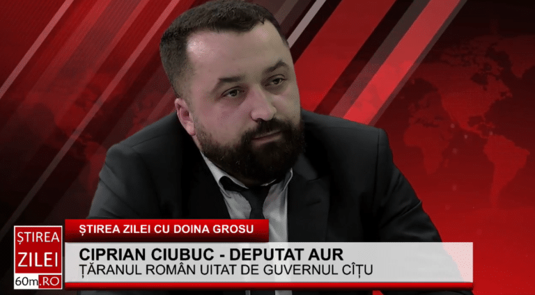 Ciprian Ciubuc – deputat AUR Brăila: „Guvernul i-a părăsit pe agricultori prin neacordarea subvenților”