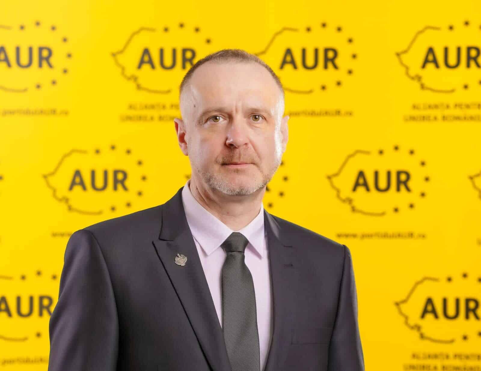 Sorin Lavric (AUR), omagiu pentru fostul deținut politic Nicolae Purcărea