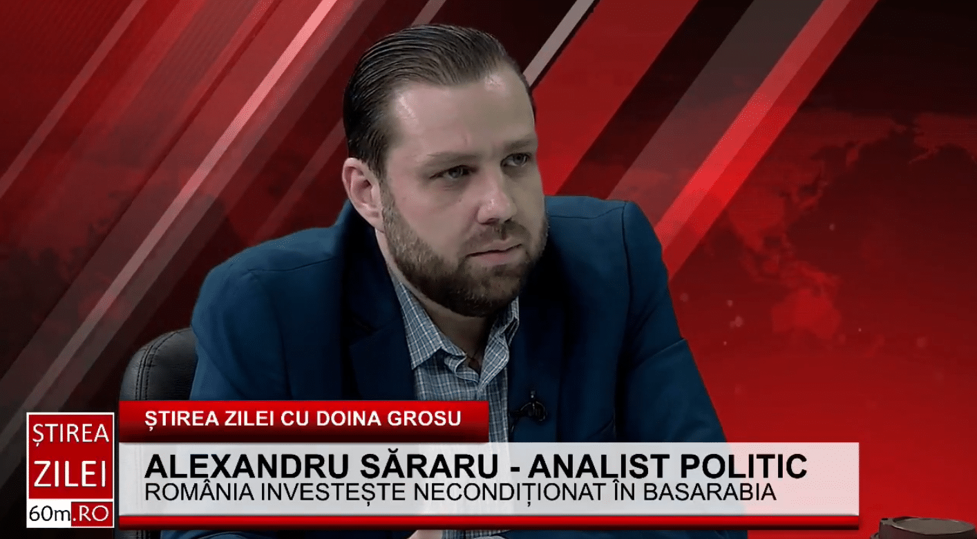 Alexandru Săraru – analist politic: „Moldova are un popor de AUR, dar nu are conducători la nivelul acestui popor”