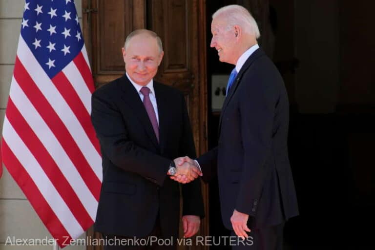 Declarația comună a președinților Joe Biden și Vladimir Putin: Un război nuclear nu trebuie să aibă loc niciodată