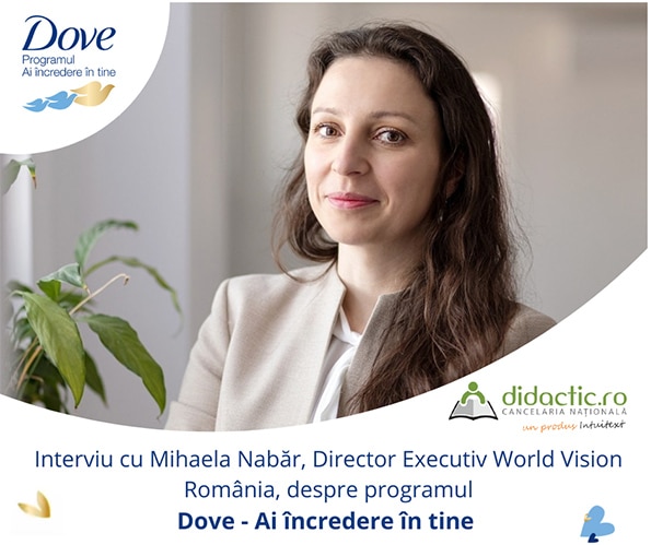 Interviu cu Mihaela Nabăr, Director Executiv World Vision România: Încrederea în sine și reziliența îi transformă pe copii în învingători